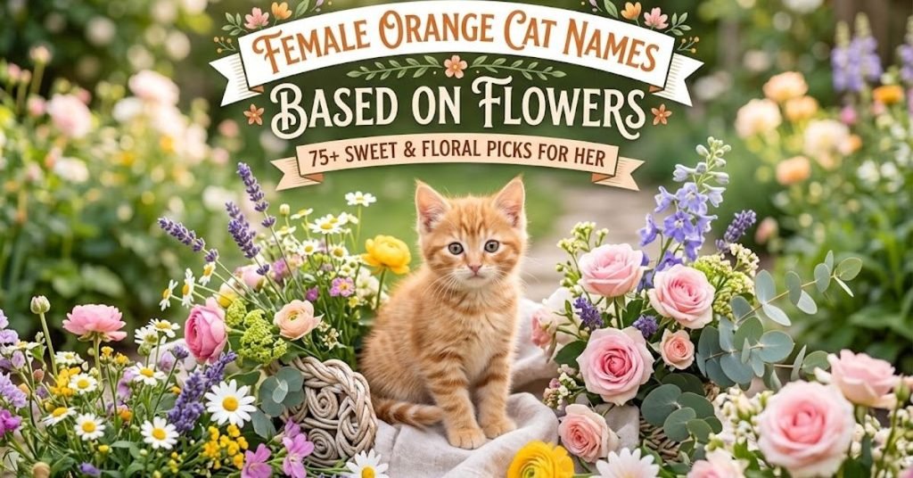 Female Orange Cat Names
