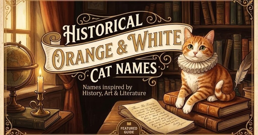 Historical Orange White Cat Names