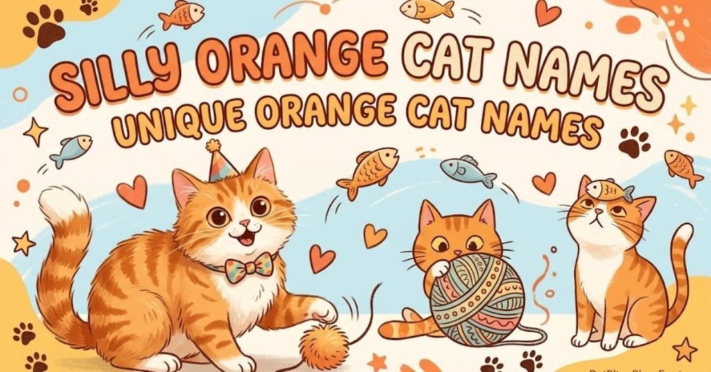 Unique Orange Cat Names