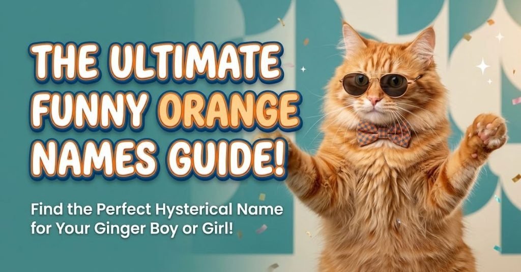 Funny Orange Cat Names Female