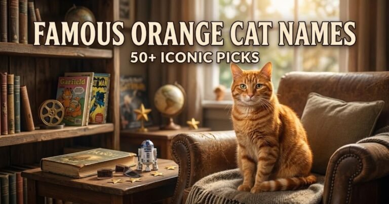 Famous Orange Cat Names