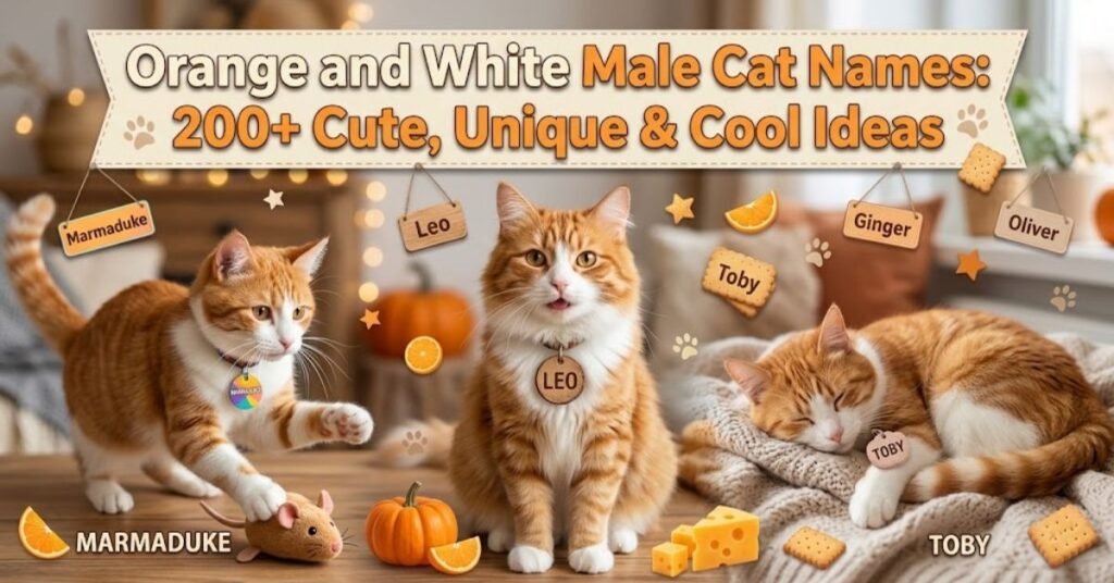 Punny Male Cat Names