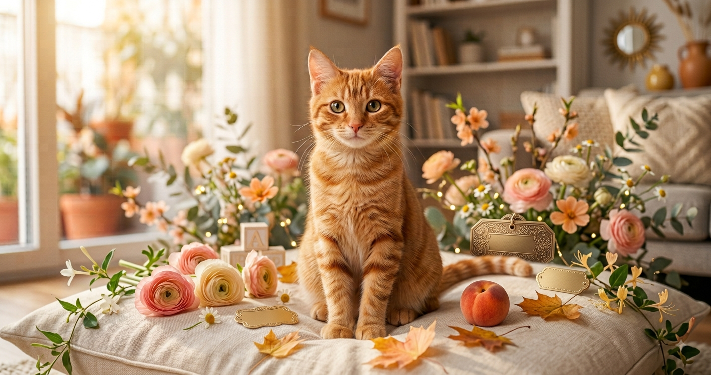 Light Orange Cat Names