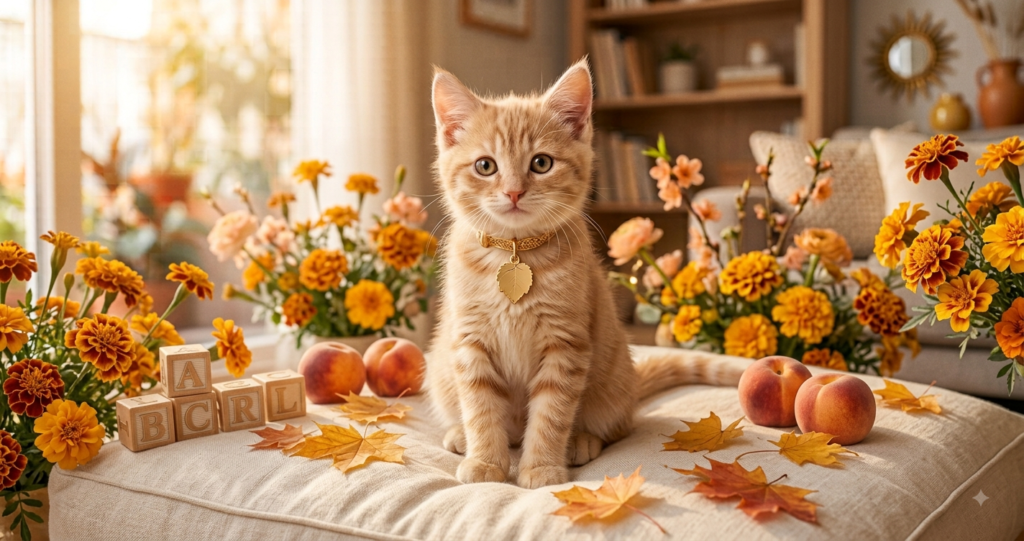 Light Orange Cat Names