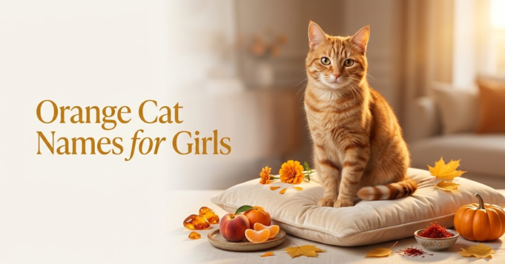 Orange Cat Names for Girls