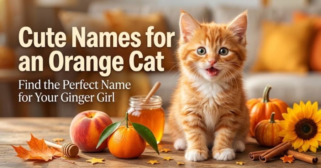 Names that reflect orange cats
