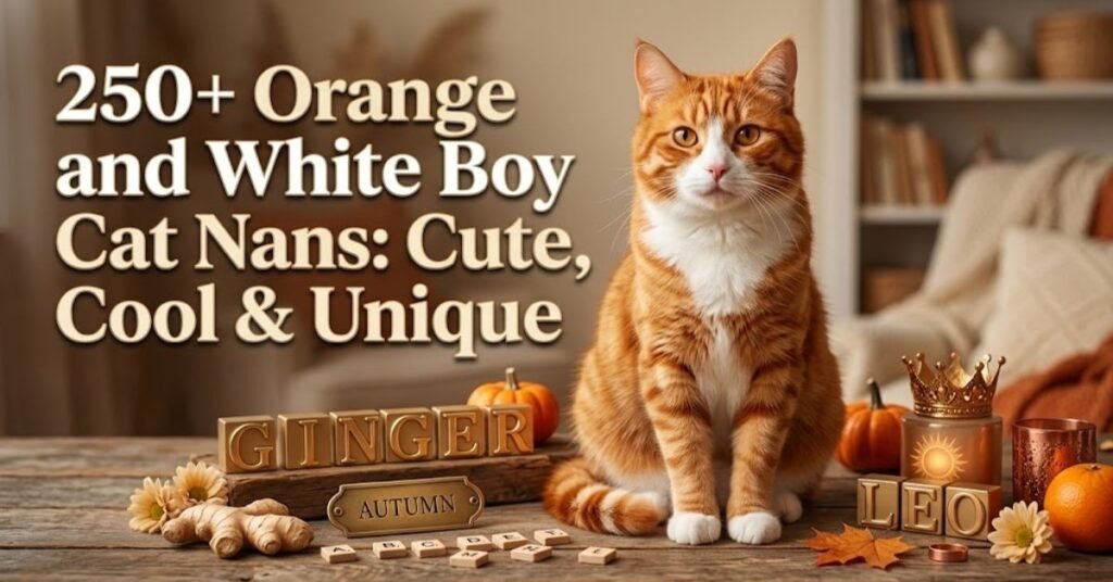 Orange and White Cats