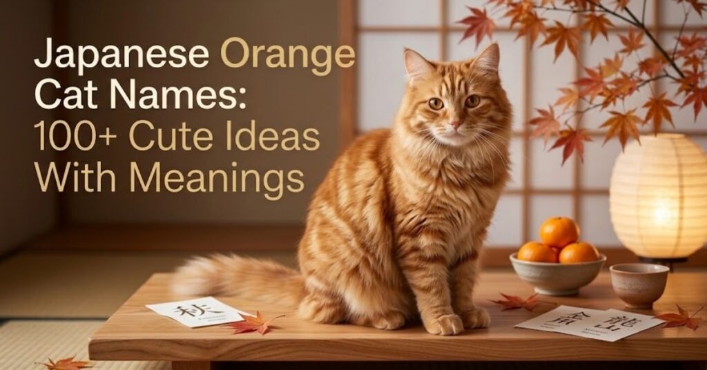 Gender-Neutral Japanese Names for Cats