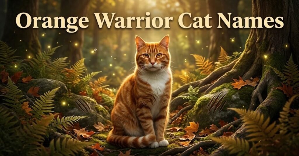 Warrior cat names are made of two words