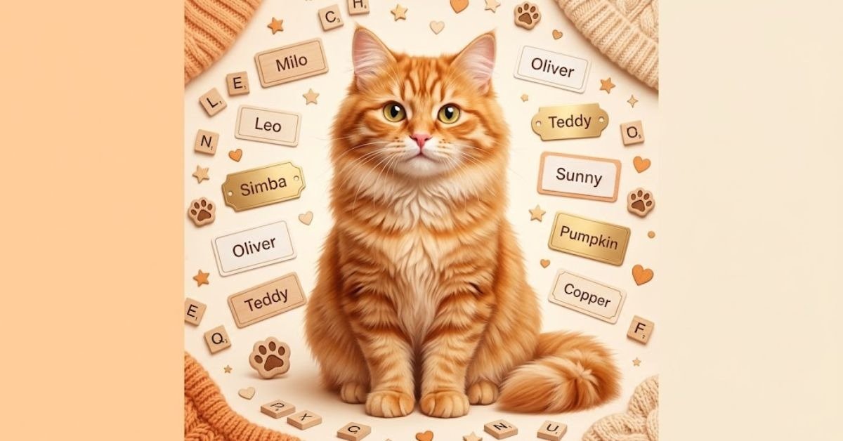 Option 1 (SEO-Friendly): "200 plus cute orange male cat names and adorable kitten naming ideas list" Option 2 (Descriptive): "Infographic header displaying over 200 cute orange male cat names categorized by theme" Option 3 (Short & Direct): "200 cute orange male cat names list header" Option 4 (Detailed): "Comprehensive list of 200 adorable orange male cat and kitten names for pet owners"