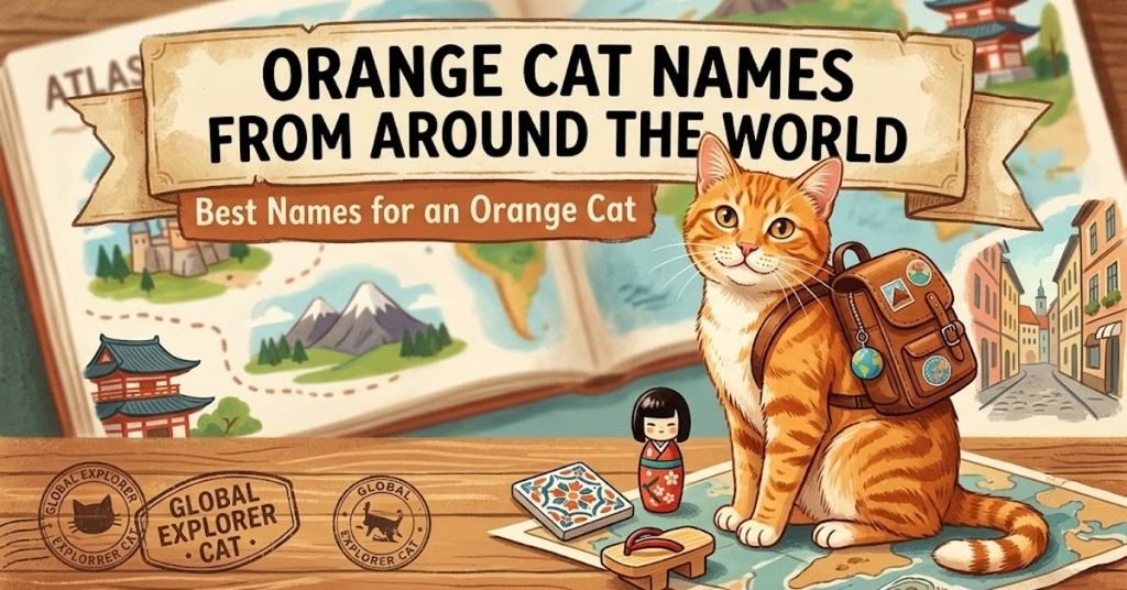 Orange Cat Names from Around the World