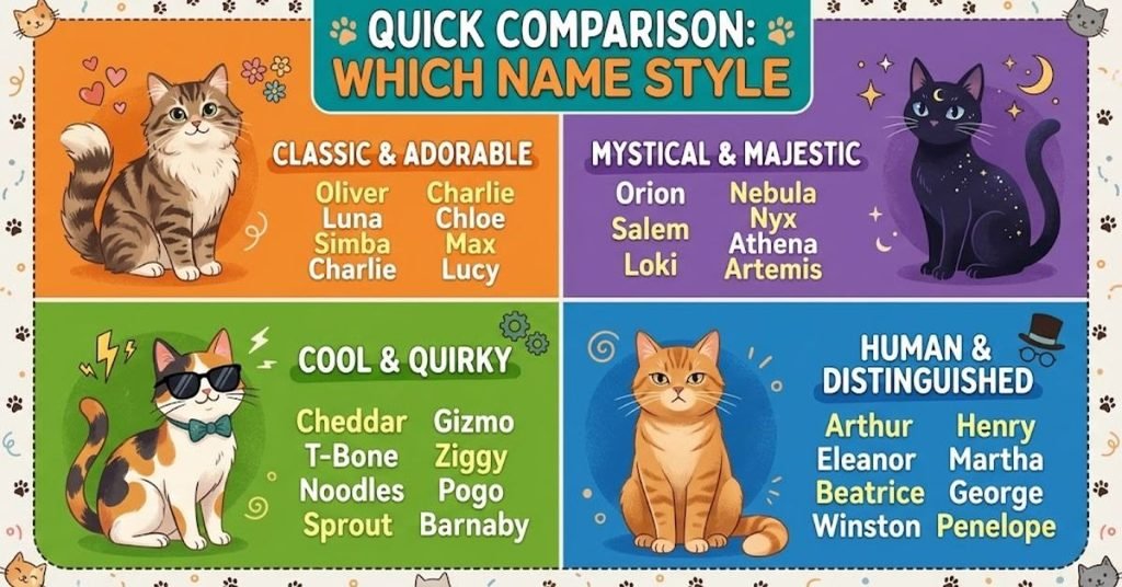 Which Name Style Fits Your Cat