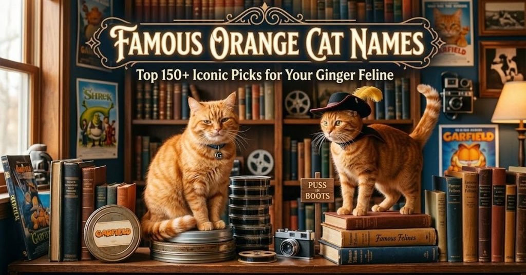 Famous Orange Cat Names