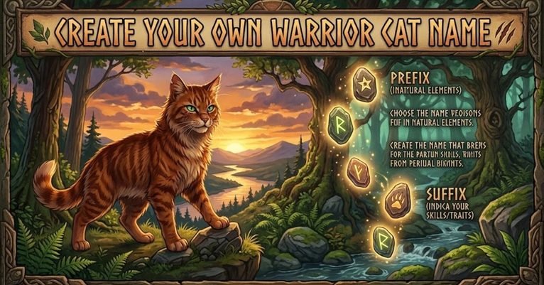 Warrior Cat Names for Orange Cats