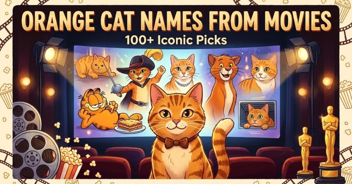 Orange Cat Names From Movies