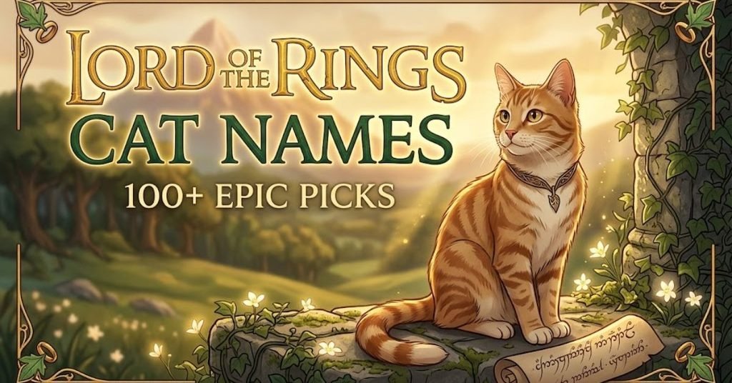 Lord of the Rings Cat Names