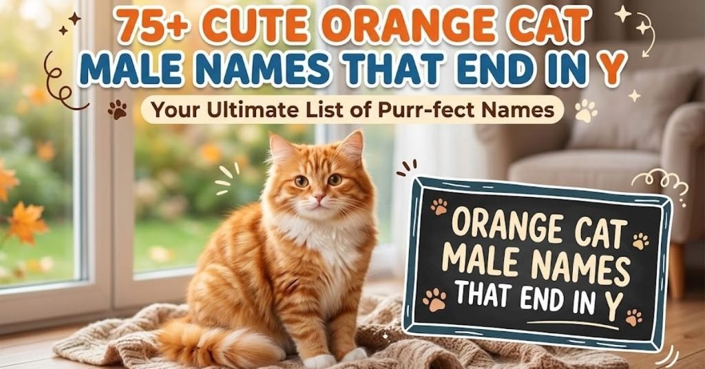 Orange Cat Male Names