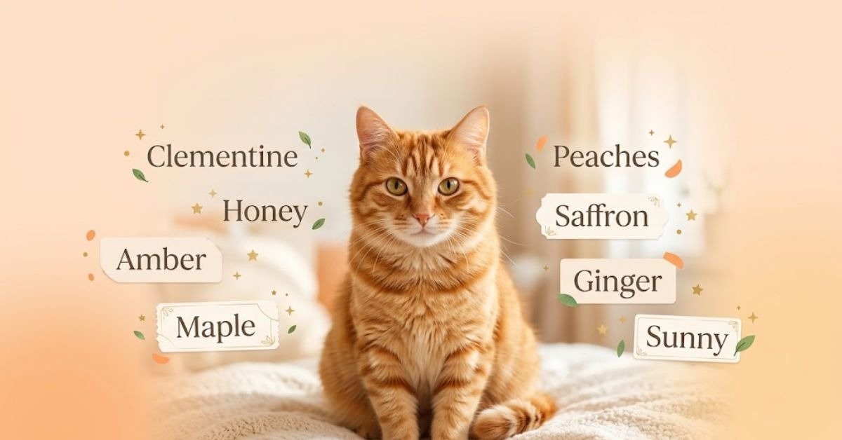 Unique Female Orange Cat Names