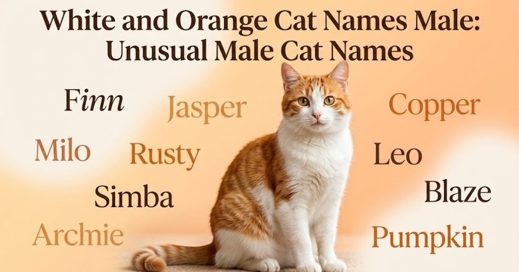 Unusual Male Cat Names