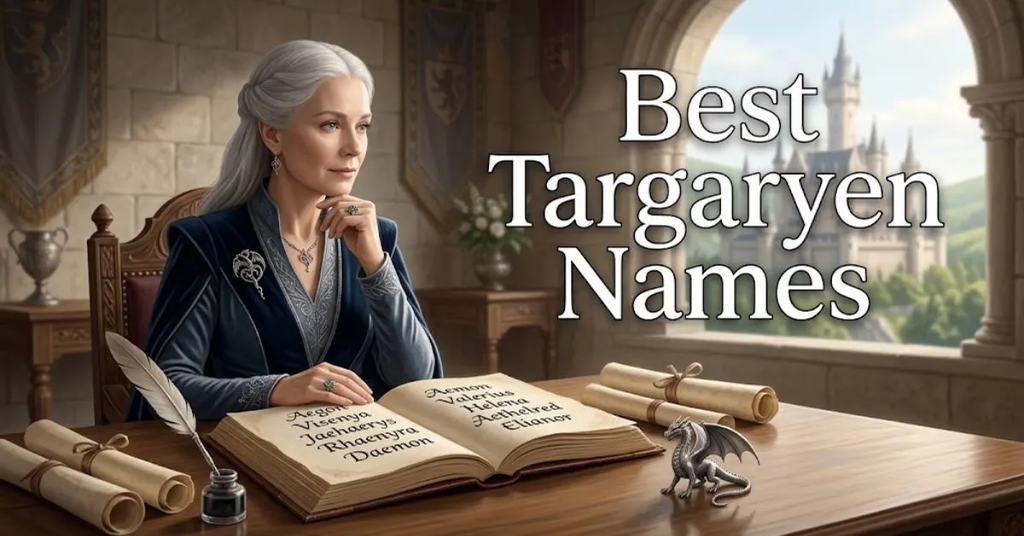 Dragons & Conquerors: Aegon, Daenerys, Visenya.
Warriors & Rebels: Daemon, Rhaenyra, Aemond.
Scholars & Kings: Aemon, Jaehaerys, Rhaegar.