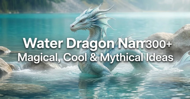 Magical & Mythical: Tiamat, Leviathan, Ryujin, Hydra, Mizuchi. Cool & Elemental: Aquafang, Torrent, Tsunami, Abyss, Ripple. Ancient & Regal: Triton, Oceanus, Glacius, Deluge, Nereus.